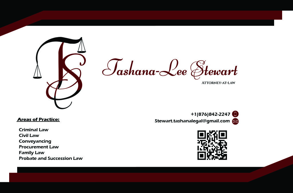 Tashana-Lee Stewart Business Card